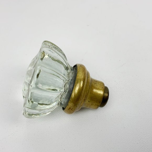 Lot  of 3 Antique / Vintage 1920s Door Knobs Glass - Picture 10 of 16